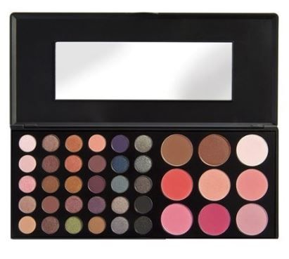 Paleta de Sombra e Blush 39 cores